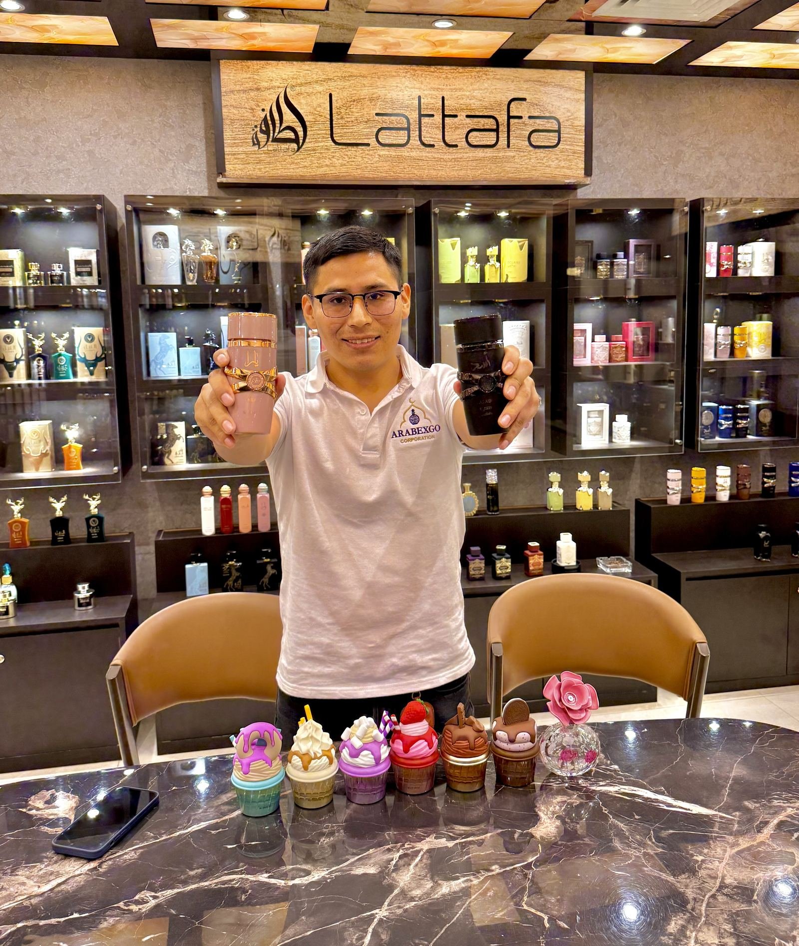 Exportación de perfumes